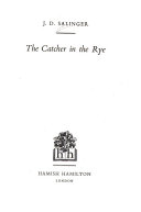 Copertina  The catcher in the rye