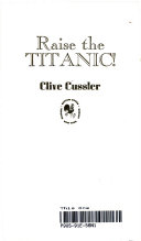 Copertina  Raise the Titanic!
