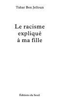 Copertina  Le racisme expliqué à ma fille