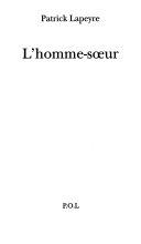 Copertina  L'homme-soeur