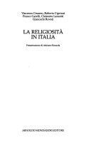 Copertina  La religiosità in Italia
