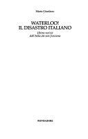 Copertina  Waterloo! : il disastro italiano : ultime notizie dall'Italia che non funziona