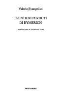 Copertina  I sentieri perduti di Eymerich