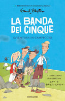 Copertina  La banda dei cinque : Avventura in campeggio
