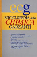 Copertina  Enciclopedia della chimica Garzanti          