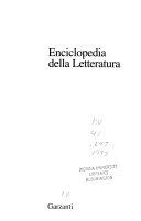 Copertina  Enciclopedia della letteratura Garzanti        