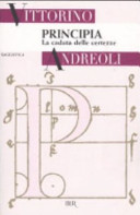 Copertina  Principia : [la caduta delle certezze]