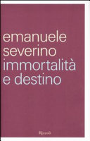 Copertina  Immortalità e destino