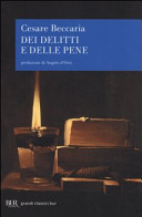 Copertina  Dei delitti e delle pene