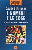 Copertina  I numeri e le cose