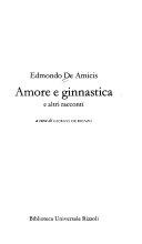 Copertina  Amore e ginnastica : e altri racconti