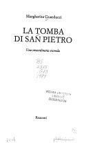 Copertina  La tomba di San Pietro : una straordinaria vicenda