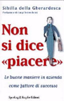 Copertina  Non si dice piacere