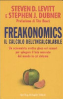 Copertina  Freakonomics : il calcolo dell'incalcolabile