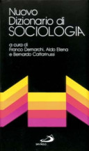 Copertina  Dizionario di sociologia