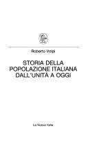 Copertina  Storia della popolazione italiana dall'Unità ad oggi