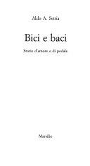 Copertina  Bici e baci : storie d'amore e di pedale