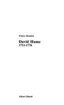 Copertina  David Hume : 1711-1776