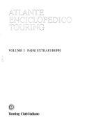 Copertina  Atlante Enciclopedico Touring : volume 3 Paesi extraeuropei     