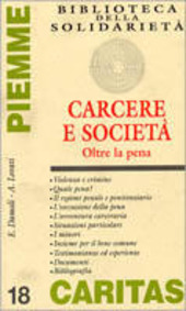 Copertina  Carcere e società : oltre la pena