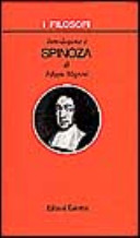 Copertina  Introduzione a Spinoza