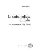 Copertina  La satira politica in Italia