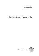 Copertina  Architettura e fotografia
