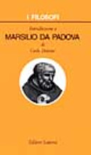 Copertina  Introduzione a Marsilio da Padova