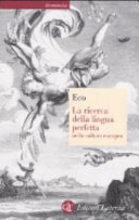 Copertina  La ricerca della lingua perfetta nella cultura europea