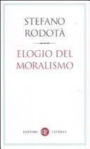 Copertina  Elogio del moralismo