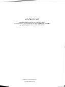 Copertina  Modigliani : testimonianze, documenti e disegni inediti provenienti dalla collezione del dottor Paul Alexandre