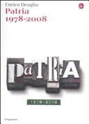 Copertina  Patria : 1978-2008