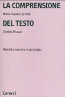 Copertina  La comprensione del testo : modelli e ricerche in psicologia
