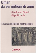 Copertina  Umani da sei milioni di anni : l'evoluzione della nostra specie