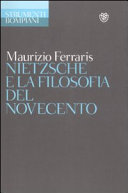 Copertina  Nietzsche e la filosofia del novecento
