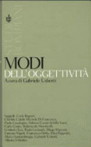 Copertina  Modi dell'oggettivita'