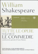 Copertina  Tutte le opere: vol. 2: Le commedie