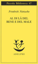 Copertina  Al di là del bene e del male