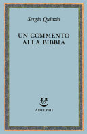 Copertina  Un commento alla Bibbia