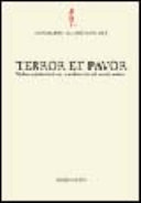 Copertina  Terror et pavor : violenza, intimidazione, clandestinità nel mondo antico : atti del convegno internazionale Cividale del Friuli, 22-24 settembre 2005