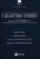 Copertina  I quattro codici