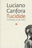 Copertina  Tucidide : la menzogna, la colpa, l'esilio