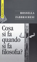 Copertina  Cosa si fa quando si fa filosofia?