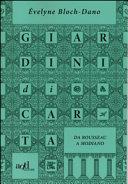 Copertina  Giardini di carta : da Rousseau a Modiano