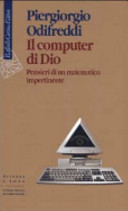 Copertina  Il computer di Dio : pensieri di un matematico impertinente
