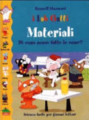 Copertina  Materiali : di cosa sono fatte le cose?