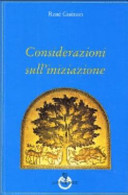 Copertina  Considerazioni sull'iniziazione
