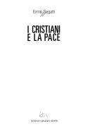 Copertina  I cristiani e la pace