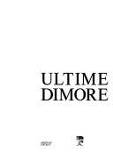 Copertina  Ultime dimore
