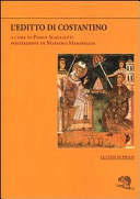 Copertina  L'editto di Costantino
